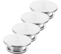 Operitacx Replacement Covers Easy to Clean and Safe Random Color 4pcs with Silicone Stainless Steel Pitcher Lids for Water Jugs Suitable for Household and Daily Use
