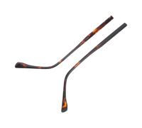 Operitacx Replacement Spring Temples for Eyeglass Frames, Tortoise Color Eyeglass Arm Replacement Parts Compatible with Glasses Repair, Sturdy Eyewear Frame Legs for Vision Care