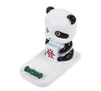 Operitacx Resin Panda Phone Stand Desk Holder Cute Compact Cell Phone Bracket for Home Office Travel Compatible with Smartphones