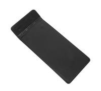 Operitacx Restaurant Check Holder and Menu Book Folder in Black PVC Classic Colour Tone and Delicate Craftsmanship, Easy to Carry and Organise Essentials for Busy Hotel Staff and Daily Use