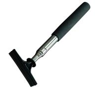 Operitacx Retractable Compact Ergonomic and Mirror Car Handle with Squeegee Stainless in Steel Blade for Cleaning, Design Side Weather Conditions for Drivers