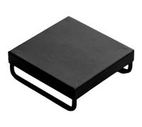 Operitacx Retro Iron Teapot Stand Multipurpose Rack Black Iron Heat Insulation High Durability Kettle Holder for Homes and Tearooms