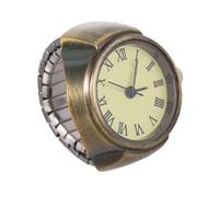Operitacx Retro Quartz Ring Watch for Women Small Size Practical Zinc Alloy Vintage Finger Watch with Beautiful Appearance Vintage Gift
