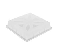 Operitacx Reusable Brick Forms Hollow Cement Brick Mold Concrete Paver Casting Molds Easy Demolding Property Reliable Outdoor Use Plastic 13.78x13.78x2.95in for Building Projects