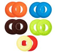 Operitacx Reusable Easy Seat to Toilet 10pcs Covers Universal Pads Protective Polypropylene Material to Assemble Disassemble and for Home and Outdoor Use