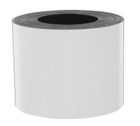 Operitacx Reusable Magnetic Write Strips White 50mm Writable and Easy to Clean Rubber Magnetic Labels with Pet Film for Sorting and Reminders in Office and Home