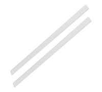 Operitacx Rolling Pin Acrylic Thickness Ruler Set 2Pcs for Baking Dough and Fondant, Compact Measuring Tools for Home Bakers and Pastry Shops