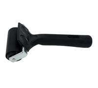 Operitacx Rubber Brayer Roller Printmaking Brayer Roller for Painting 6cm Ergonomic Handle Even Ink Distribution Black Rubber Stainless Steel Abs for Printmaking Ink Rubbing and Craft Making