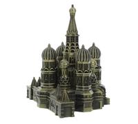 Operitacx Russian Landmark Palace Model Building Sculpture Zinc Alloy Decorative Collectible with Stylish Artistic Design for Home Desk Party Decoration