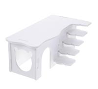 Operitacx Safe and Comfortable Hamster Hides with Ladder House for Hamster and Guinea Pig Made of Wear-resistant Pvc for Play and Rest and Guinea Pig Hide House