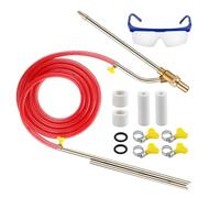 Operitacx Sandblasting Gun Accessory Suitable for High Pressure Multi-Purpose Design for Sandblasting, Made of Stainless Steel, Copper and Ceramic Compatible with 1/4 Adapter