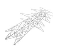 Operitacx Scale Model Railway Electric Tower for DIY Architectural Building Kits Abs Material Train Track Scene Accessories Realistic Detailing for Micro Landscape and Model Train Layouts