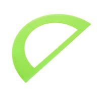 Operitacx School Season Decor Featuring a Versatile Protractor Semicircular Angle Measurement Ruler Tool in Light Green Plastic Designed as Blind People Gadgets Gadgets for Blind People