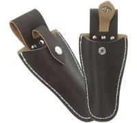 Operitacx Scissor Tip Protector Leather Cover 2Pcs for Pruning Shears Belt Loop Gardening Tool Storage for Orchard and Vineyard Use Random Color