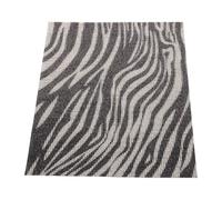 Operitacx Self Adhesive Zebra Stripe Rhinestone Applique Patch 24x20cm for Dress and Bag Decoration, DIY Bling Clothing Decal with Self Adhesive Gems Stickers for Craft Supplies