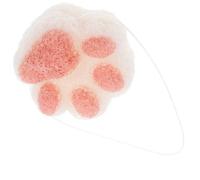 Operitacx Shower Balls Bath Foaming Pouf 4.72x4.32x0.59in Comfortable Feeling Cartoon Cat Claw Design Hydrophilic Polyurethane for Body Skin Care Bathing