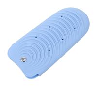 Operitacx Silicone Heat Resistant Hair Straightener Holder Pouch Small Blue Insulation Cover Travel Storage Bag for Curling Iron and Flat Iron Hair Tool