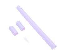 Operitacx Silicone Stylus Pen Cover Sleeve Compatible with Apple Pencil 2nd Gen, Triangular Rounded Corner Design, Purple, Protective Holder for Tablet Touchscreen Use