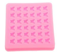 Operitacx Silicone Wax Beads Mold Butterfly Shape DIY Wax Seal Stamp Mold for Resin Soap Candle Making Non Stick Silicone for Beginners and Craft Enthusiasts
