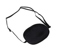 Operitacx Silk Eye Patch for Adults and Boys and Girls with Adjustable Elastic Strap Lightweight Black Single Eye Mask in Pirate Style Suitable for Amblyopia