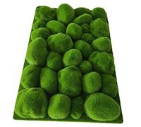 Operitacx Simulated Moss Artificial Turf Grass for Micro Landscape Lawn Realistic Fake Moss Decoration for Indoor Garden Party Decorative DIY Plant Background Wall