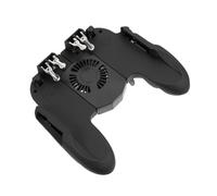Operitacx Six Finger Mobile Game Controller Portable Game Grip with Bracket for Comfortable Gaming and Phone Charging Compatibility
