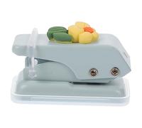 Operitacx Small Hole Puncher Flower Design Ergonomic Handheld Office Paper Punch for DIY Crafts Plastic and Metal Construction Lightweight Portable Punching Tool for Home and Travel