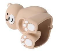 Operitacx Smartwatch Charging Stand Silicone Bear Watch Holder Dock for Home Office Desk and Nightstand