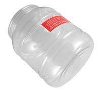 Operitacx Snowflake Ice Machine Water Bucket 3l Capacity Plastic Ice Barrel with Water Inlet Suitable for Home and Bar Use