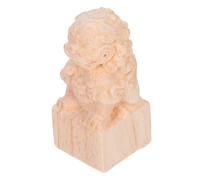 Operitacx Solid Wood Lion Head Newel Finials Decorative Staircase Post Caps for Wood Railings European Classic Column Design Enhances Furniture Stability and Aesthetic Compatible with