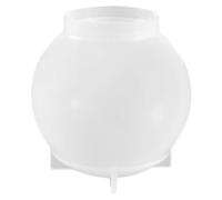 Operitacx Sphere Resin Molds Large Ball Shape Silicone Molds 3D Seamless Globe Epoxy Resin Molds Sphere Resin Casting Mould for DIY Crafts Flower Keepsakes Home Decor 35MM