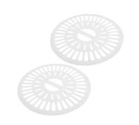 Operitacx Spinner Cap Plastic Easy Installation Part with Washer Maximizing 2pcs Replacement, Abs Performance Accessories for Washing Machine and Suitable for Washer and Dryer