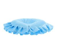 Operitacx Stable Pillow Cradle Cushion Face Down Pad Sturdy Easy Cleaning Cotton Polyester U-Shaped Groove Design for Massage Spa Salon Facial Relax Pillow