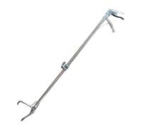 Operitacx Stainless Steel 1 Thick Non-Slip Clamp Wide Design Multi-Purpose Barbecue Grilling Tong for Fishing and BBQ