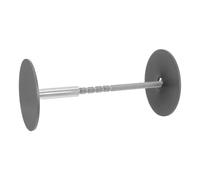 Operitacx Stainless Steel Door Deadbolt Hole Cover Plate for Security 40-127mm Thick Door for Peephole Repair and Lock Hole Filling