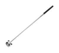 Operitacx Stainless Steel Extendable Back Scratcher Itching Scratcher Soothes Fatigue Panda-Shaped Funny Animal Design Black Sponge Material Home Use Massage Tool and Adults