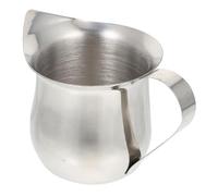 Operitacx Stainless Steel Milk Frothing Jug Small Pitcher for Espresso Latte Durable Compact Design Dishwasher Safe Milk Frother Cup for Coffee Brewing