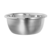 Operitacx Stainless Steel Mixing Bowl Round Salad Mixing Basin with Smooth Finish and Stable Design for Household Tasks and Laundry, Easy to Clean Multipurpose Kitchen Bowl