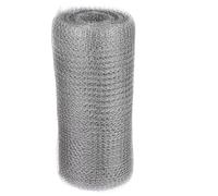 Operitacx Stainless Steel Woven Wire Mesh for Rodent Proofing Break Resistance and Strong Wear Resistance, Suitable for Homes and Air Conditioning Units, Silver Metal Mesh Screen