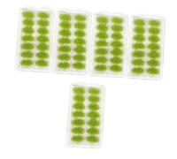 Operitacx Static Grass Tufts Model Railway Scenery Fake Plant Tuft DIY Miniature Grass Cluster for War Gaming Landscape Decoration