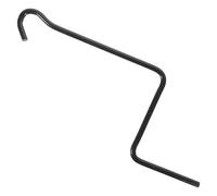 Operitacx Steel Scissor Jack Handle Replacement with Easy-to-use Crank Design Black Arm Jack Handle Suitable for Tire Lifting and Automotive Use