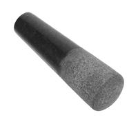 Operitacx Stone Grinding Pestle for Garlic and Ginger, 5.3 Inch Manual Kitchen Tool with Smooth and Laborsaving Grinding, Sturdy Stone Construction for Traditional Asian Cooking and Food