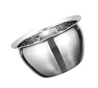 Operitacx Storage Bowl with Simple Design for Kitchen Use Stainless Steel Multifunctional Food Storage Organizer and Sturdy Material, for Serving Food and Holding Pasta