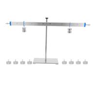 Operitacx Student Math Balance Scale for Physics Classrooms and Science Education, Aluminum Alloy and Stainless Steel Construction with Stable Structure and Interactive Learning for Basic