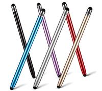 Operitacx Stylus Different Capacitive and Touch Tablets 6pcs Set for Pen 7mm, Smooth Writing, Metal and Silicone Material, Includes 2 Tip Sizes (5mm) Screen Devices Drawing