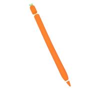Operitacx Stylus Pen Protective Cover Adorable Carrot Pencil Slip Cover Compatible for Apple Pencil Includes Replacement Tips for Smooth Writing Pad