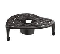 Operitacx Teapot Warmer Rustic and Elegant Cast Shaped with Stable Tripod Design and Excellent Heat Retention Tea Light Warmer for Brewing Tea and Coffee at Home Or Hotel