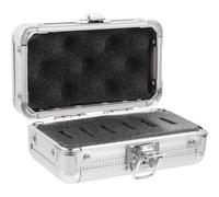 Operitacx Telescope Filter Storage Box Compact Aluminum Case with Insert for Safe Filter Organization Lightweight and Durable Design for Astronomers the Go