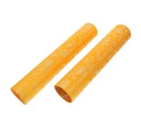 Operitacx Telescopic Painting Scroll Tube and Calligraphy Storage Box for Artists, Yellow Dragon Pattern with 62cm Extension, Poster Mailing and Artwork Transport Container