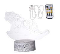 Operitacx Tiger Night Light Led Bedside Lamp USB-Powered Night Lamp for Bedroom Boys and Girls Decor Energy-efficient